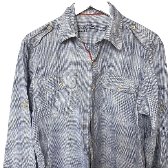 ATELIER Mens Medium Shirt by Atelier 100% Cotton - Picture 3 of 10